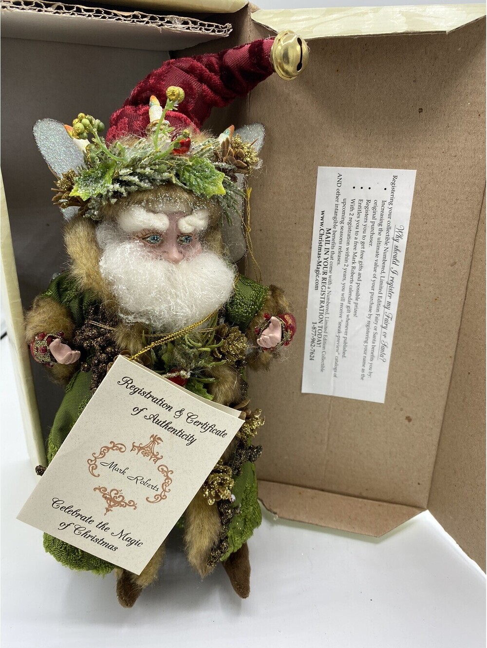 Mark Roberts 5102274 Small 10" Father Christmas Fairy New In Box Certificate
